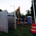 Construction at Lynn Fells Pkwy & Highland Ave