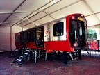 New Red Line car at City Hall Plaza