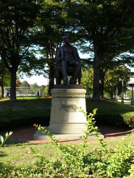 Charles Sumner statue