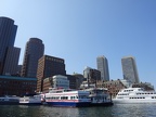 Boston skyline from the Seaport