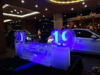 Ice sculpture at Four Seasons Hotel