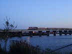Commuter Rail train crossing the Mystic River