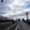 Red Line train on Longfellow Bridge