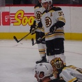 Bruins warming up