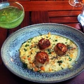 Scallops & risotto at Stoic & Genuine Seafood