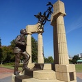 Pierre de Coubertin statue