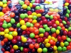 Skittles close-up