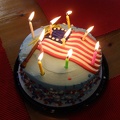 Flag cake