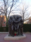 "Step on Board" statue at Harriet Tubman Square