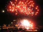 Fireworks over Charles River
