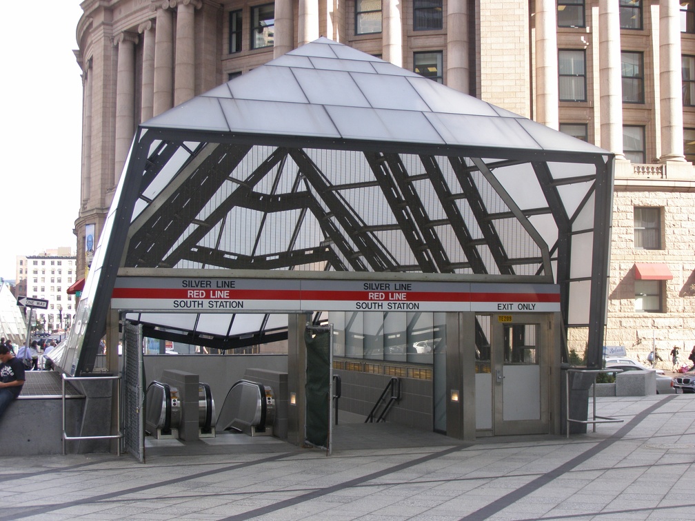 South Station entrance