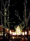 Faneuil Hall Christmas lights and tree