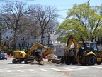 Construction at Highland Ave & Fellsway East