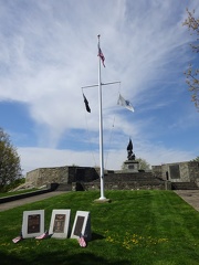 Civil War Memorial - "The Flag Defenders" statue by Bela Pratt