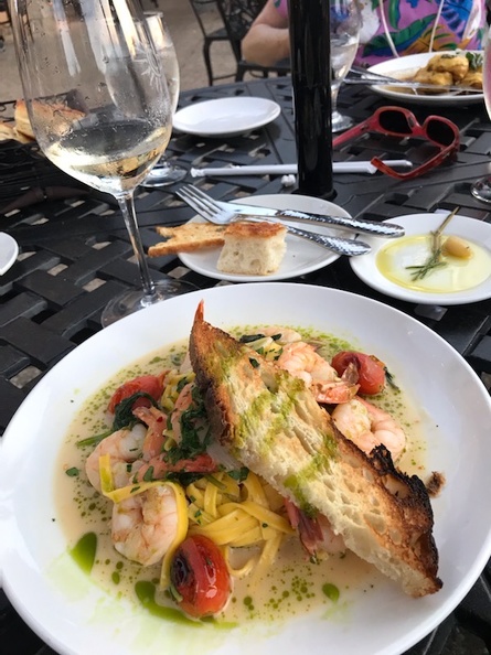 Shrimp scampi at Tuscan Kitchen