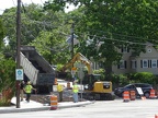 Construction at Highland Ave & Fellsway East