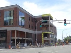 Construction near Malden Center