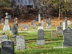 St. Mary's Cemetery - autumn scene