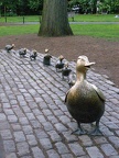 Make Way for Ducklings sculpture