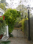 Leafy gate