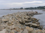 Rocky shoreline