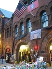 Ladder 15 Engine 33 - memorial to Ed Walsh & Michael Kennedy