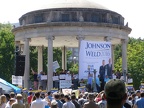 Johnson/Weld Rally at Boston Common