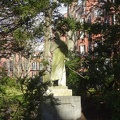 Aristeides statue at Louisburg Square