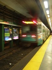 Green Line train at Arlington