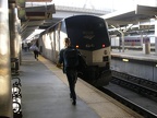 Amtrak train at North Station
