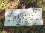 Joshua Chamberlain's grave