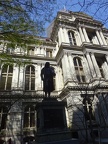 Benjamin Franklin statue at Old City Hall