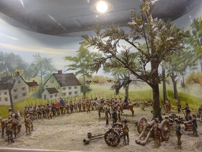 Sheraton Commander - Revolutionary War diorama