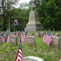 Civil War monument, Forest Dale Cemetery