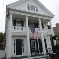 House with flag