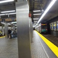 Green Line train pulling into Park St