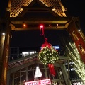Christmas decorations at Assembly Row