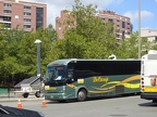 DeCamp bus at Malden Center