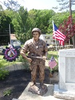 Vietnam War soldier statue