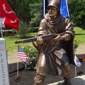 Korean War soldier statue