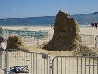 King Kong sand sculpture