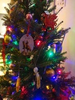Robert E. Lee and George Washington Christmas ornaments