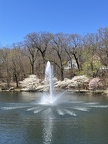 Fellsmere Pond fountain