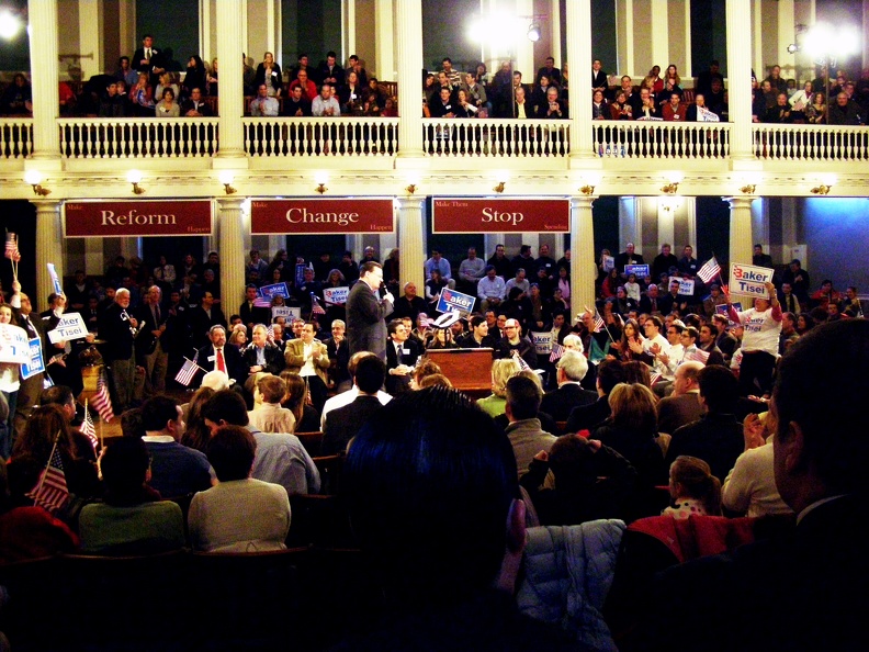 Rally for Charlie Baker & Richard Tisei at Faneuil Hall