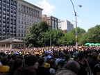 Crowd awaiting the parade
