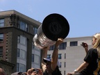 Patrice Bergeron with Stanley Cup