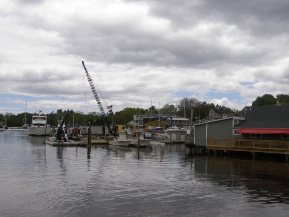 Boats in the harbor