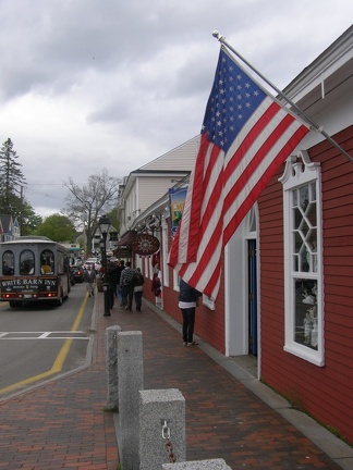 Flag at Dock Square Emporium