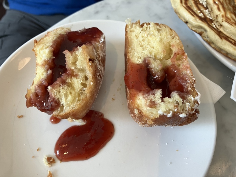 Strawberry donut from Tatte