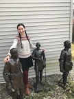 The statues and their owner